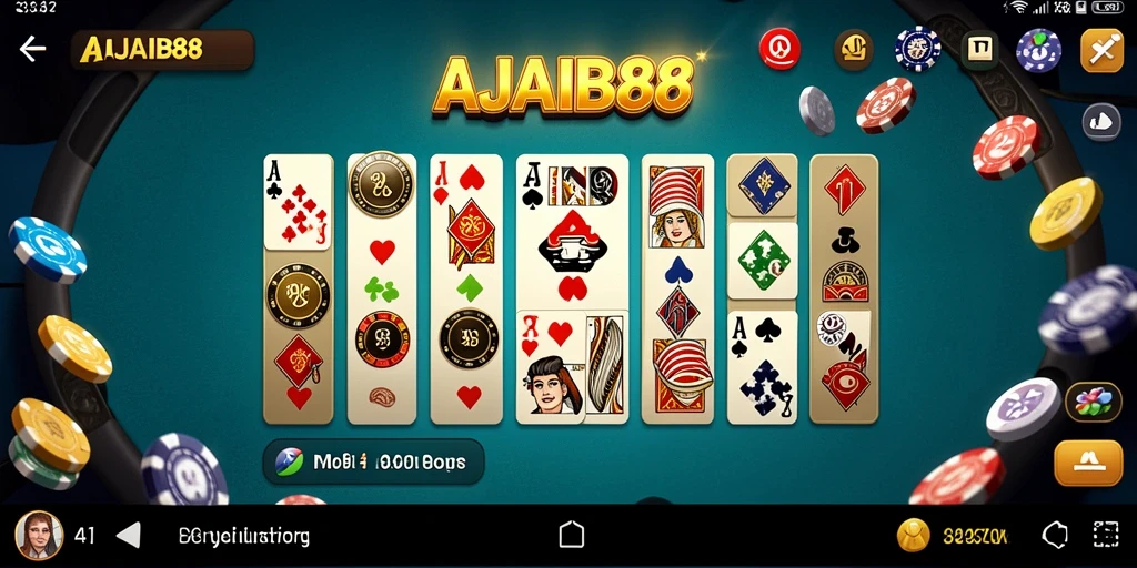 Tampilan gameplay menarik dari AJAIB88 yang penuh warna.