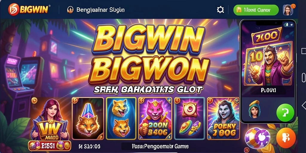 Screenshot gameplay menunjukkan keseruan permainan slot BIGWIN.
