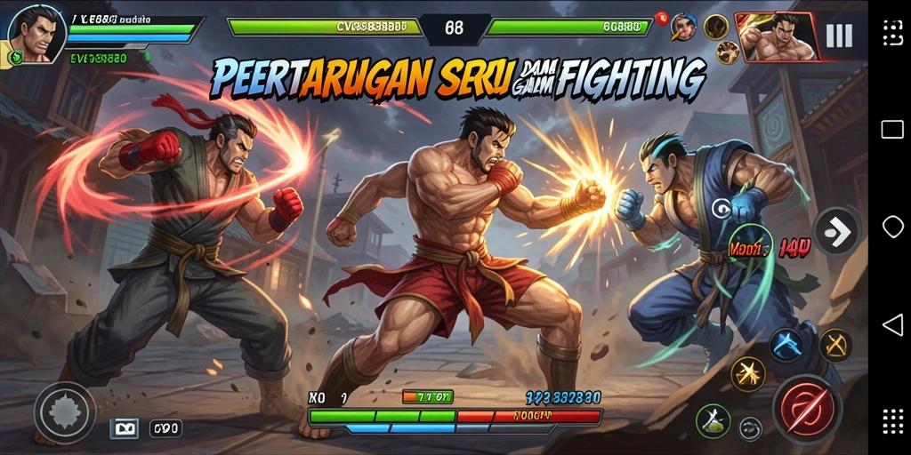 Tampilan epic dari pertarungan sengit dalam CVG8888.