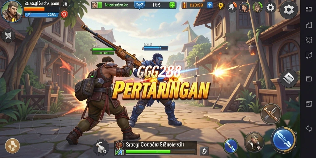 Tampilan menarik dari gameplay strategi GG288 yang menegangkan.