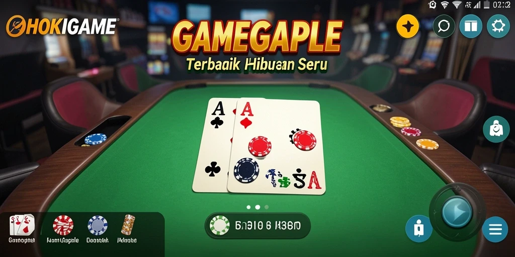 Tampilan gameplay HOKIGAME yang menarik dan interaktif.