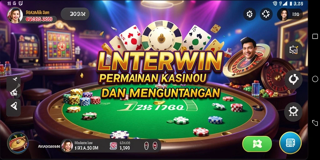 Screenshot gameplay LNTERWIN menampilkan aksi kasino yang seru dan menegangkan.