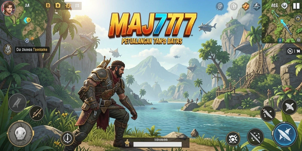 Tampilan gameplay yang menakjubkan di dunia terbuka MAJ777.