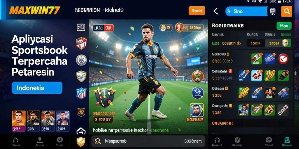 Tangkapan layar gameplay Sportsbook yang seru dan interaktif.